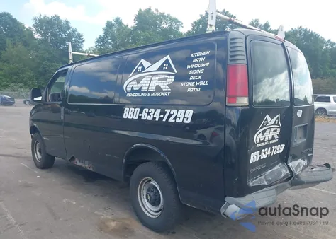 2001 Chevrolet Express from USA, damaged, VIN 1GCHG35R911153852